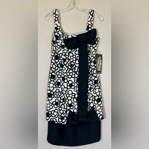 NWT VINTAGE 60s 70s Sandi Monica Floral Mod Dress - Rare Deadstock